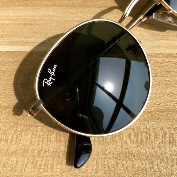 RayBan RB3447 Green Flash Polarized